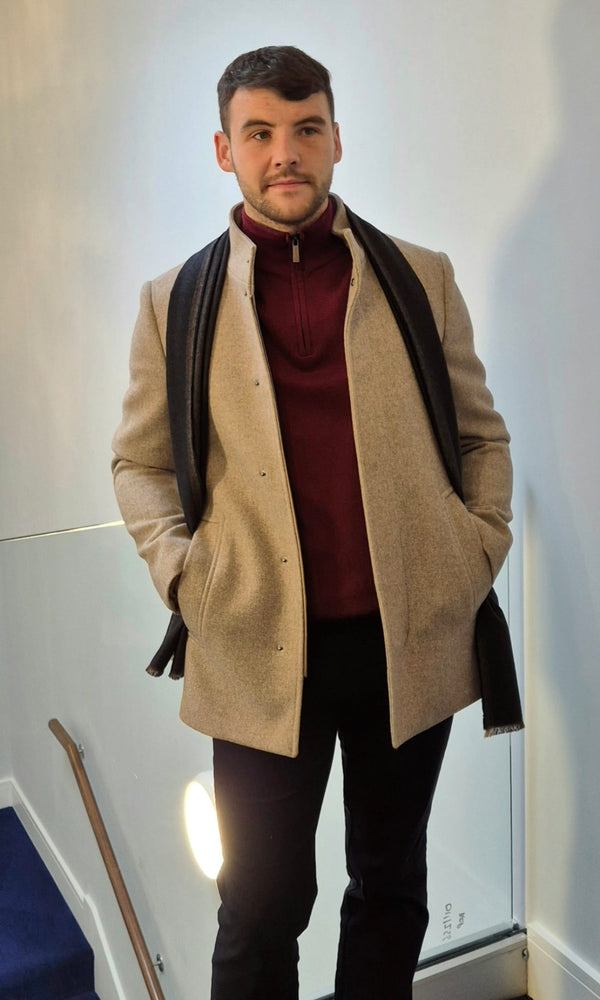 BOWE TAILORING Merrick Over Coat - Tan