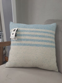 STUDIO DONEGAL Donegal Tweed Cushion Cover 45x45cm - Seafoam