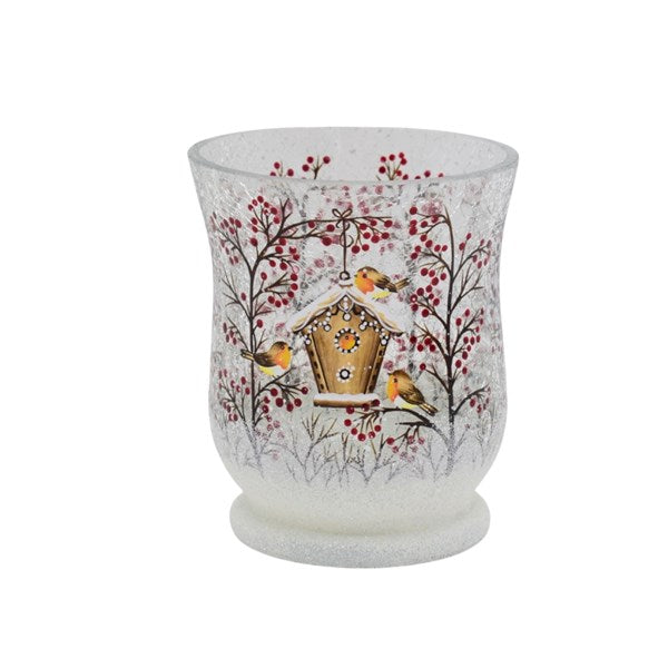 STRAITS Robin Hurricane Tealight Holder 11cm