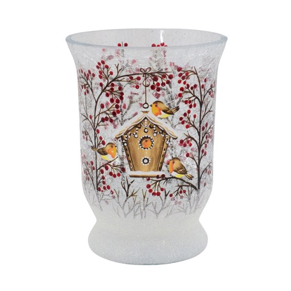 STRAITS Robin Hurricane Tealight Holder 15cm