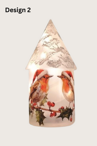 STRAITS Christmas LED Glass House 19cm