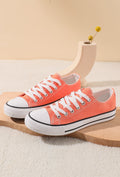 COPE CLOTHING : Canvas Trainer - Coral