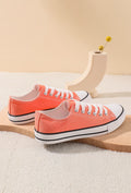 COPE CLOTHING : Canvas Trainer - Coral