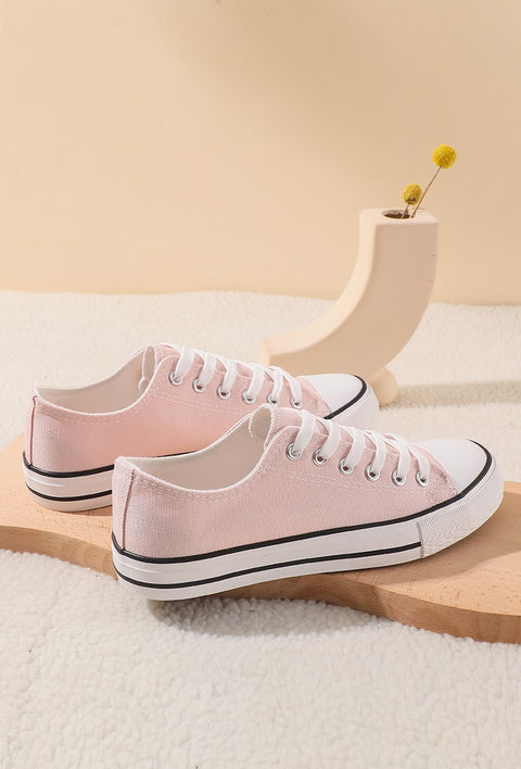 COPE CLOTHING : Canvas Trainer - Rose