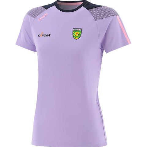 O'NEILLS : Women's Donegal GAA Rockway T-Shirt - Lavender