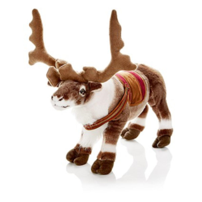 Christmas 40cm Standing Reindeer with Saddle and Harness
