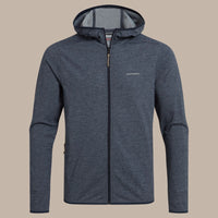 CRAGHOPPERS Men's NosiLife Deft Full Zip Hooded Top - Navy