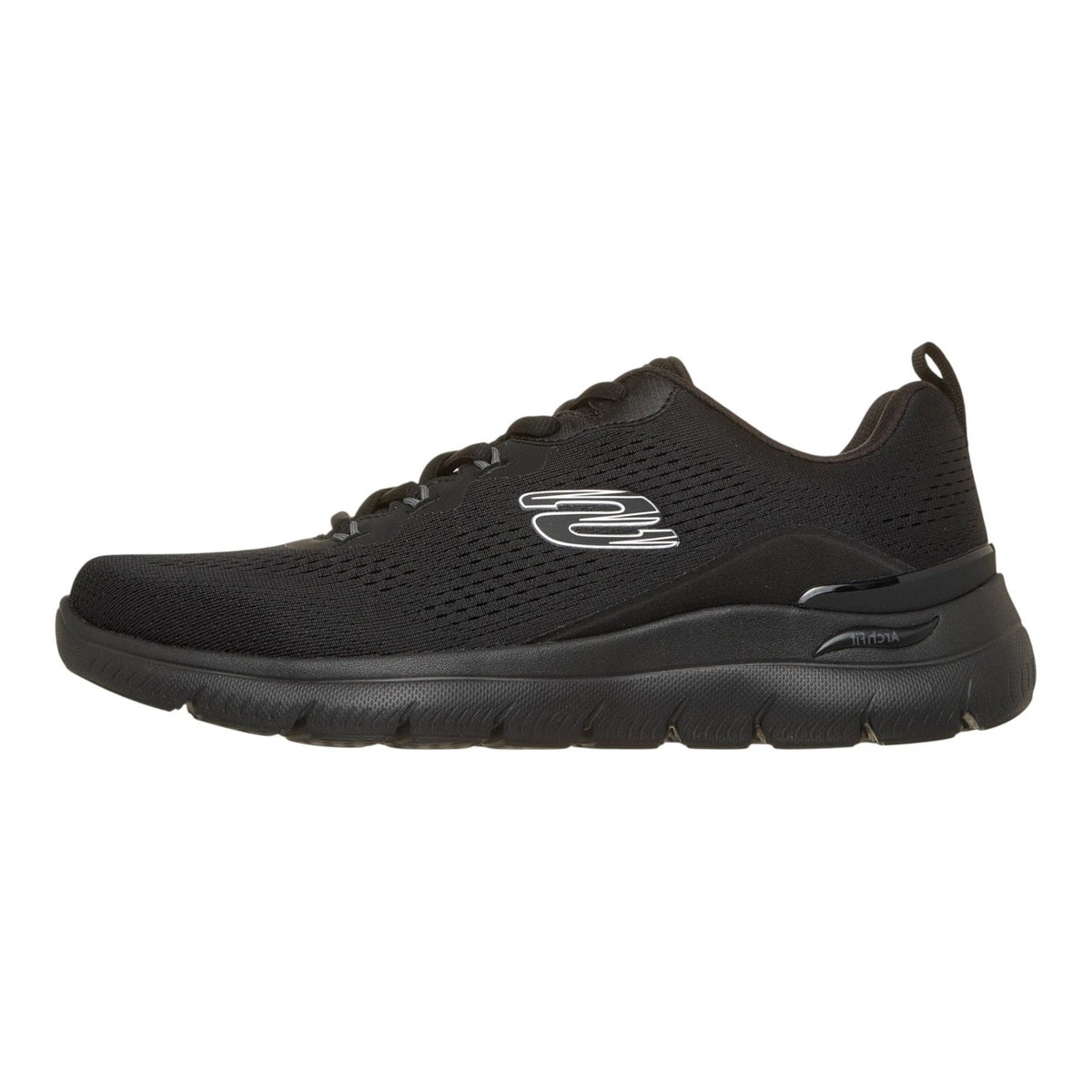 SKECHERS Men's Arch Fit Summits - Kravel Shoes - Black | 233178
