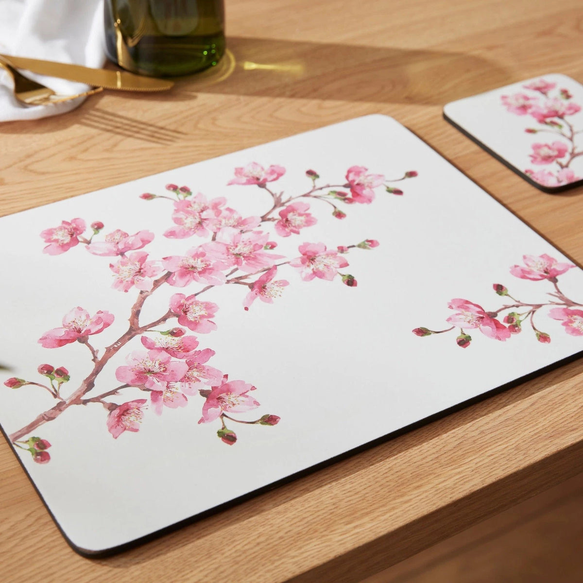 PIMPERNEL Pink Blossom - Set of 6 Placemats