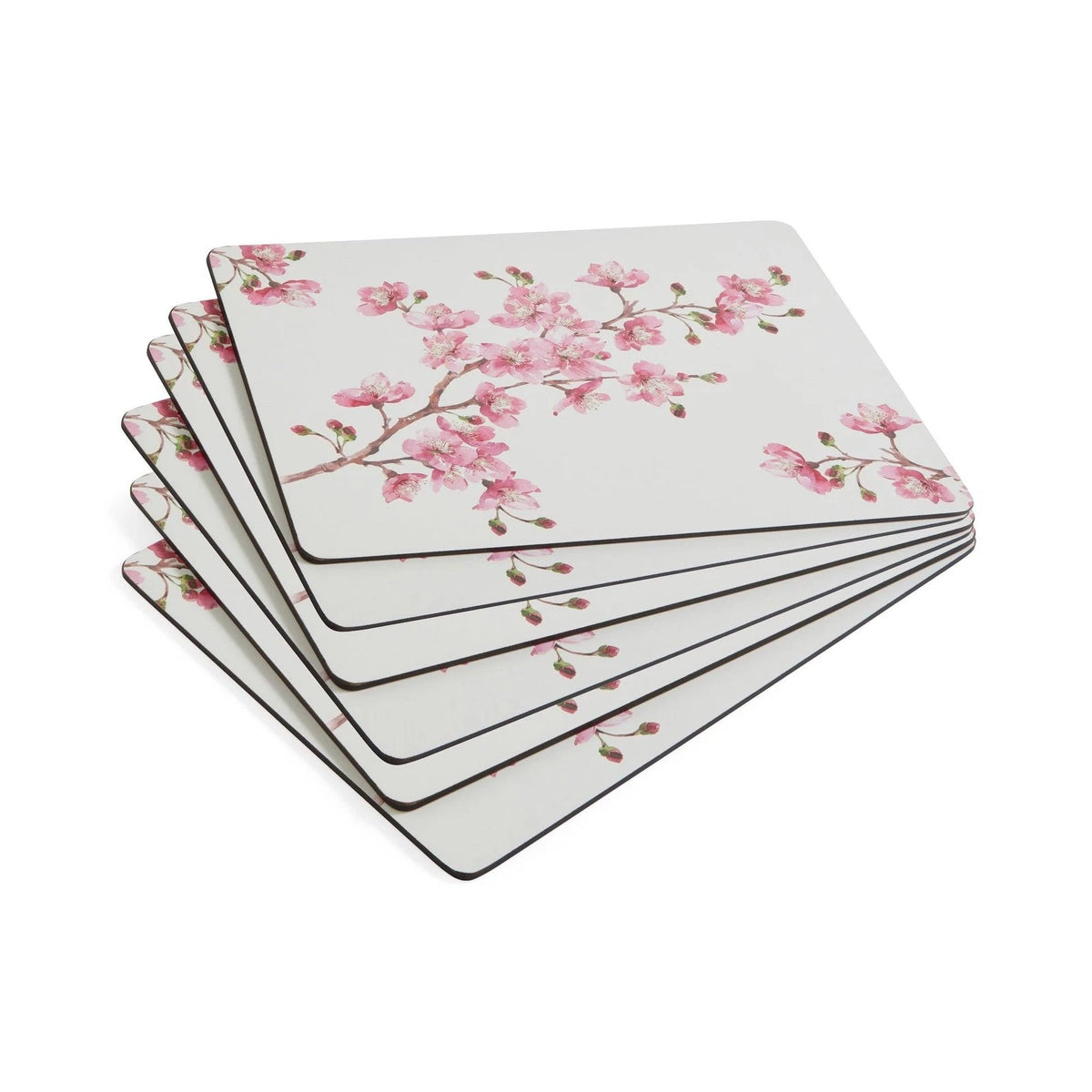 PIMPERNEL Pink Blossom - Set of 6 Placemats