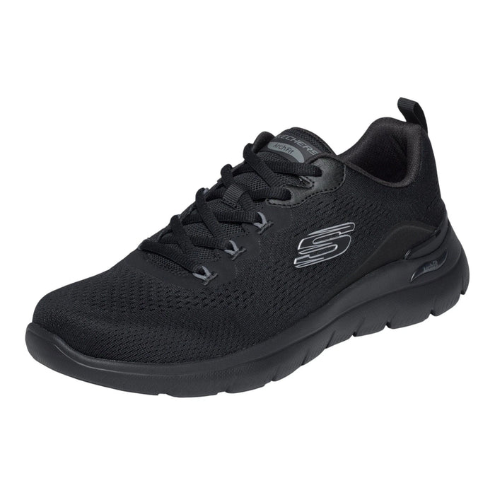 SKECHERS Men's Arch Fit Summits - Kravel Shoes - Black | 233178