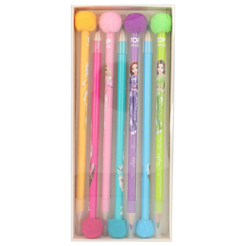 TOP MODEL : PomPom Coloured Pencils