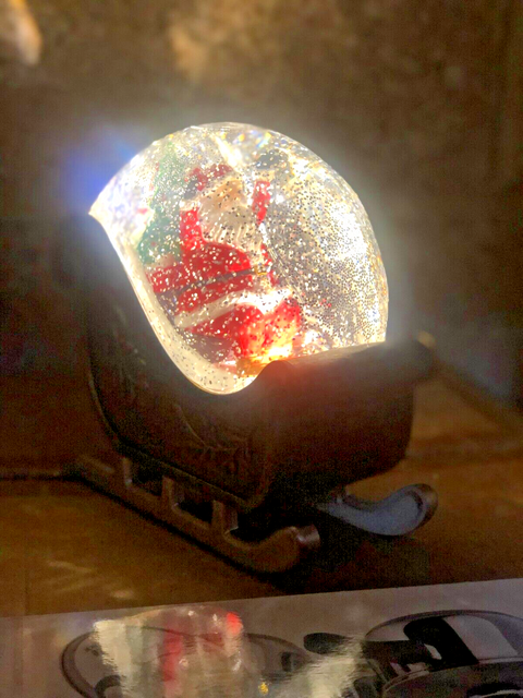 STRAITS : LED Santa Water Spinner 18cm