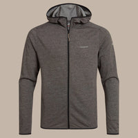 CRAGHOPPERS Men's NosiLife Deft Full Zip Hooded Top - Black