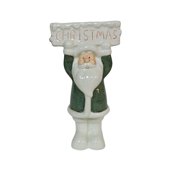 STRAITS Santa Green Jacket - 12x22cm