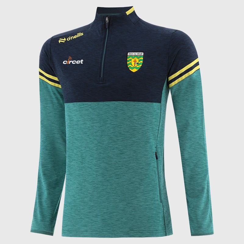 O'NEILLS Donegal GAA Kids' Sedona Fleece Half Zip Top - Teal