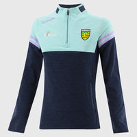 O'NEILLS Donegal GAA Girl's Sedona Half Zip Top - Mint