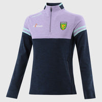 O'NEILLS Donegal GAA Girl's Sedona Half Zip Top - Purple