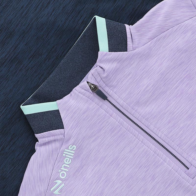 O'NEILLS Donegal GAA Girl's Sedona Half Zip Top - Purple