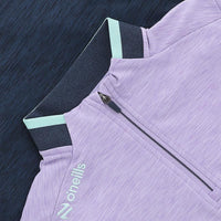 O'NEILLS Donegal GAA Girl's Sedona Half Zip Top - Purple