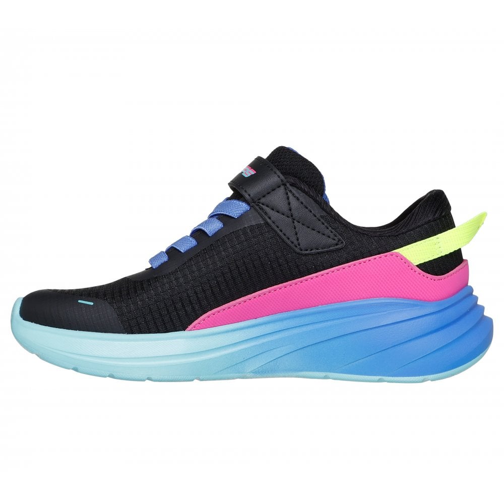 SKECHERS Girl's Wave 92 - Imara Lite Trainers - Black | 303571L