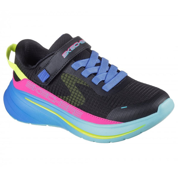 SKECHERS Girl's Wave 92 - Imara Lite Trainers - Black | 303571L
