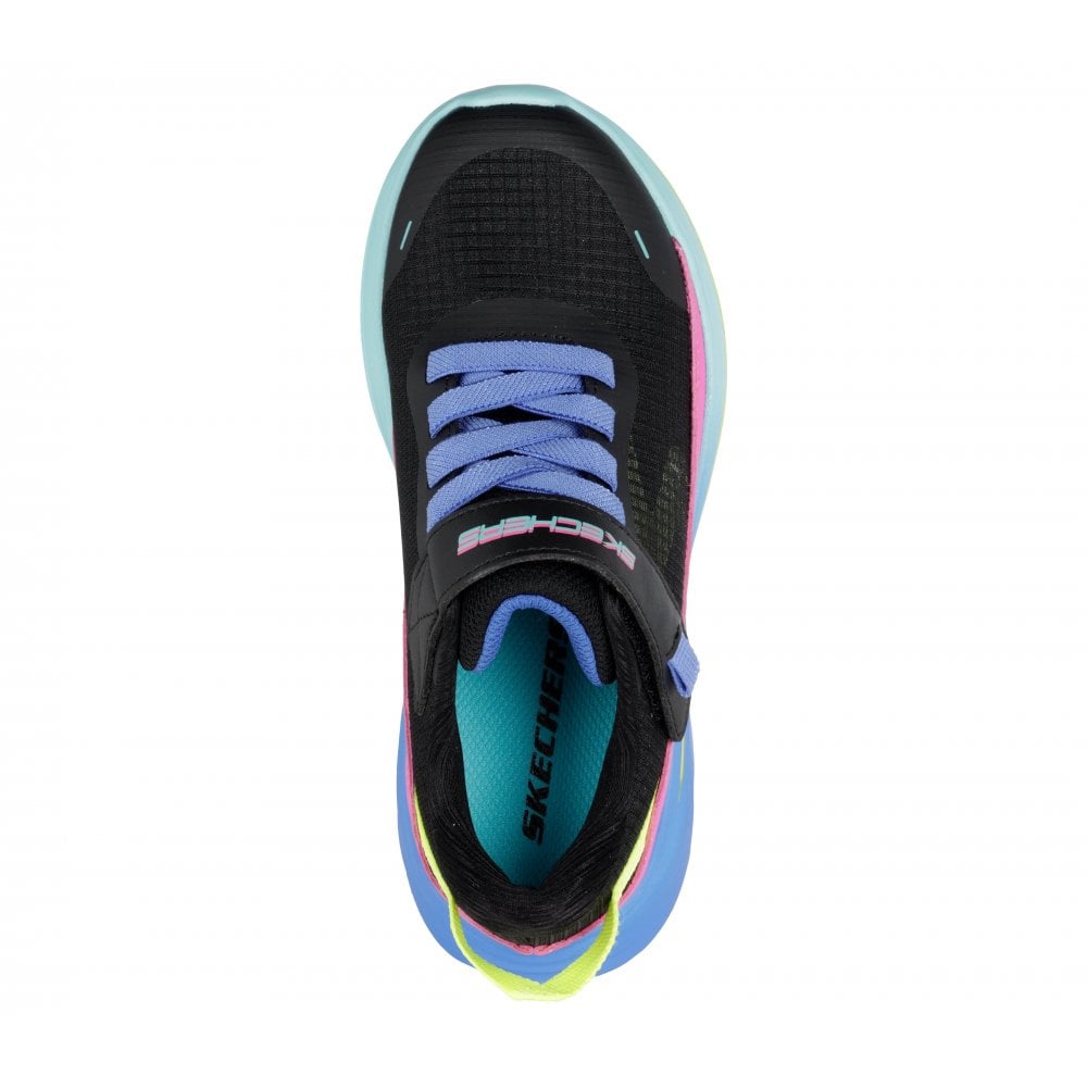 SKECHERS Girl's Wave 92 - Imara Lite Trainers - Black | 303571L