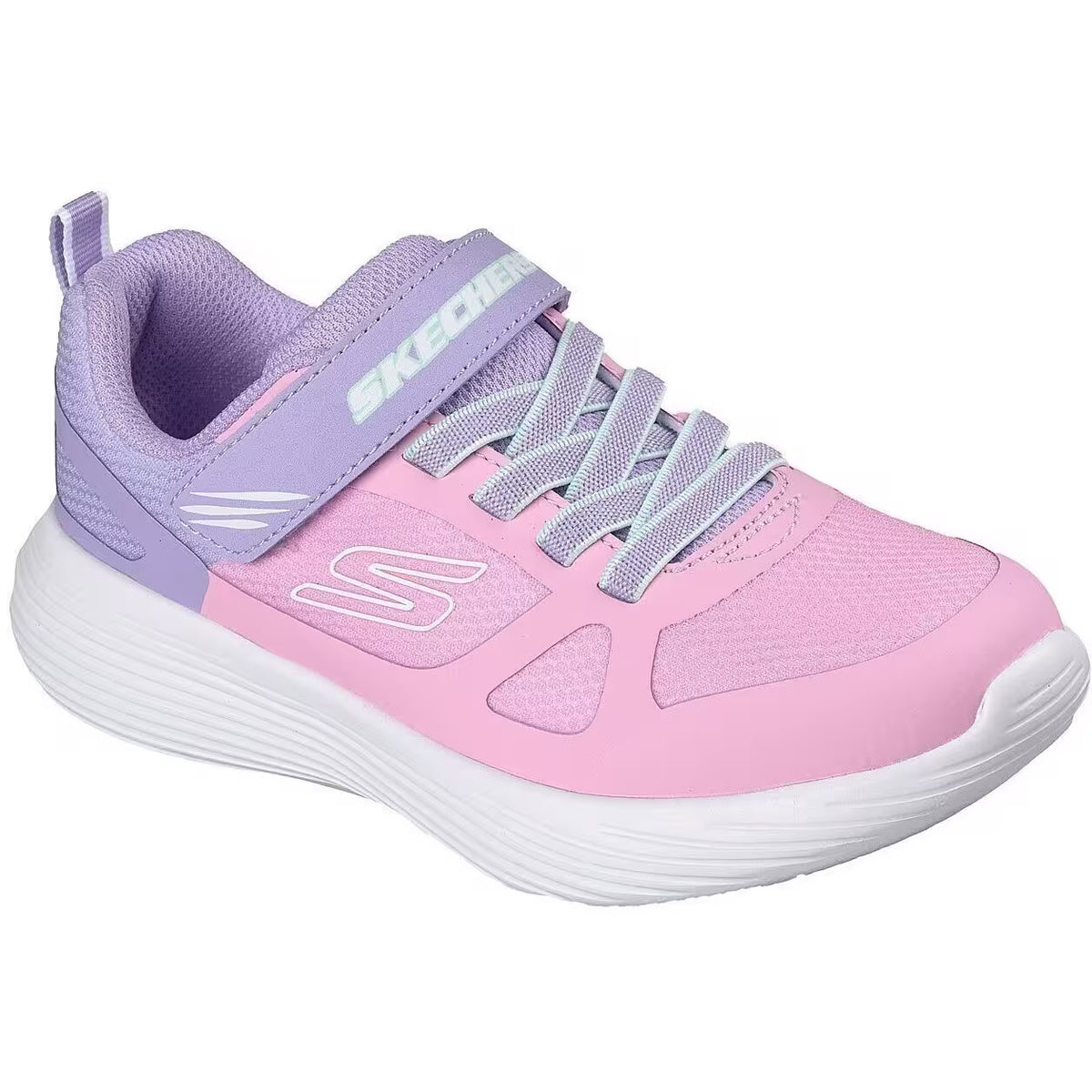 SKECHERS Go Run 400 V2 - Trace Track Girl's Trainers - Pink | 303852L