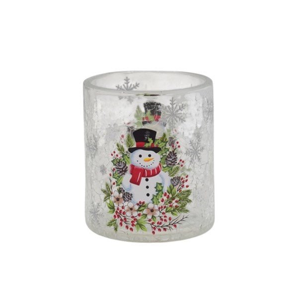 STRAITS Snowman Tealight Holder 7cm