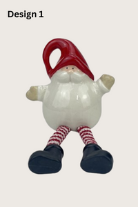 STRAITS Santa Or Snowman Christmas Shelf Sitter 10cm - 1 Piece