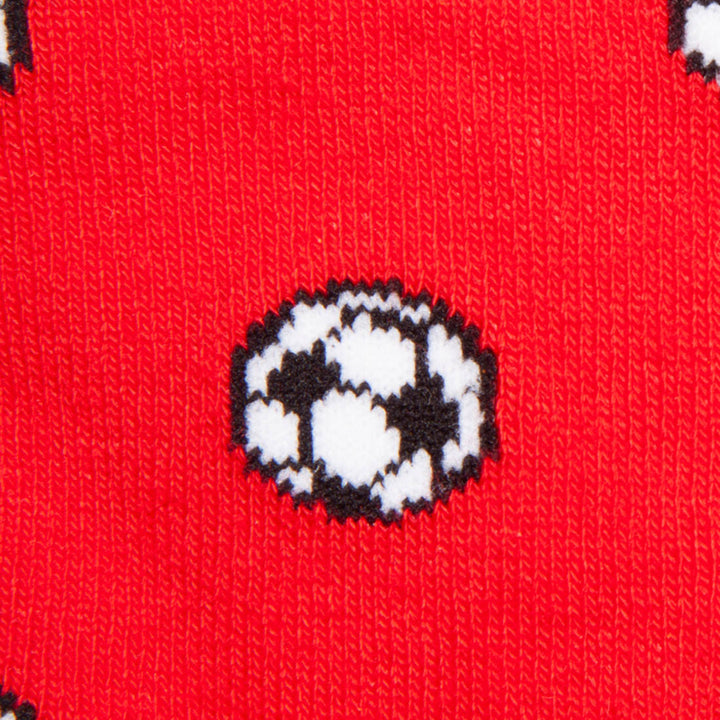 SWOLE PANDA Football Sock - Red