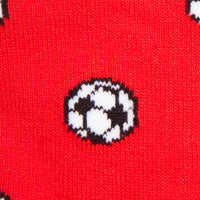 SWOLE PANDA Football Sock - Red