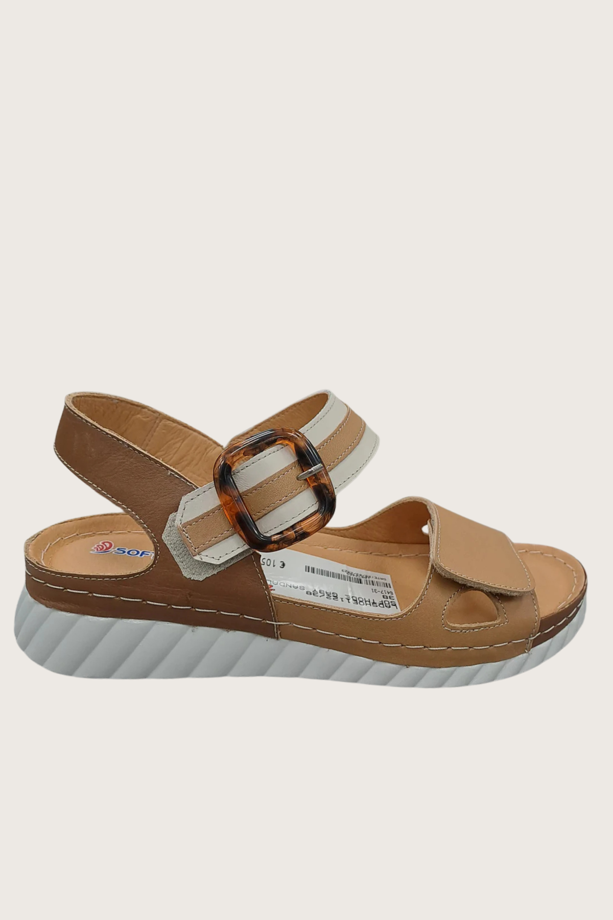 SOFTMODE Women's Gaby sandals - Tan