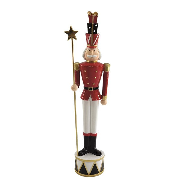 STRAITS Soldier with Star Christmas Figurine 46cm