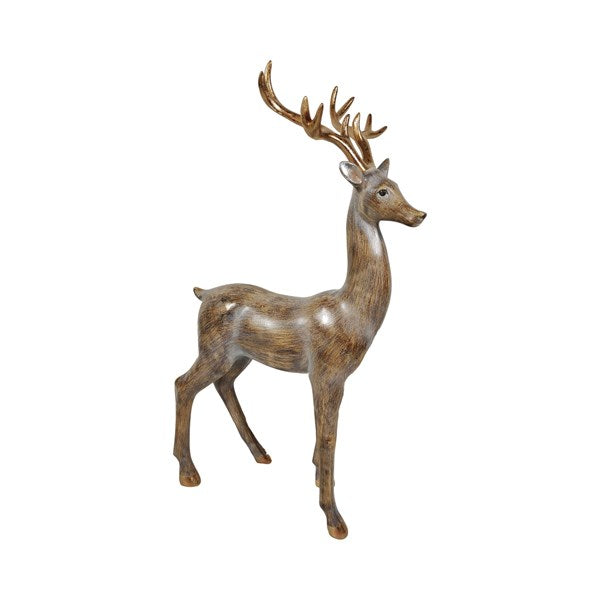 STRAITS Standing Deer Figurine 33x55cm