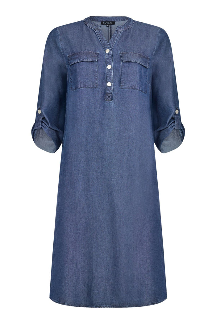 SUNDAY Devinna Casual Denim Dress