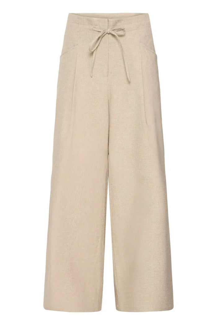 ICHI Estipo Tailored Trouser - Taupe
