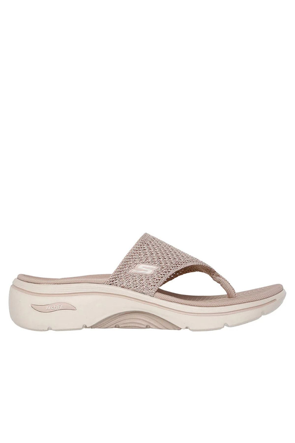 SKECHERS Women's GOwalk Arch Fit 2.0 Slip-on Sandals - Taupe