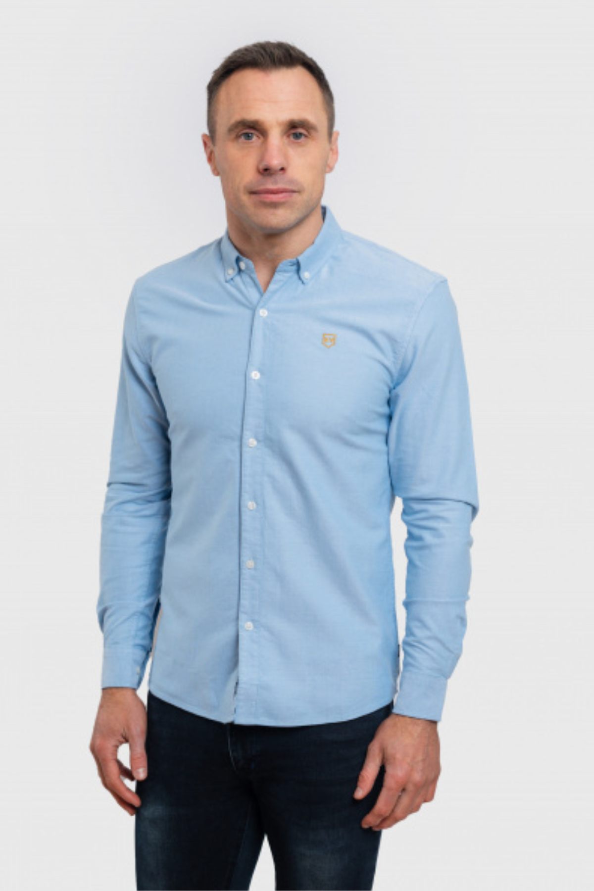 XV KINGS by Tommy Bowe Tesoni Shirt - Light Blue