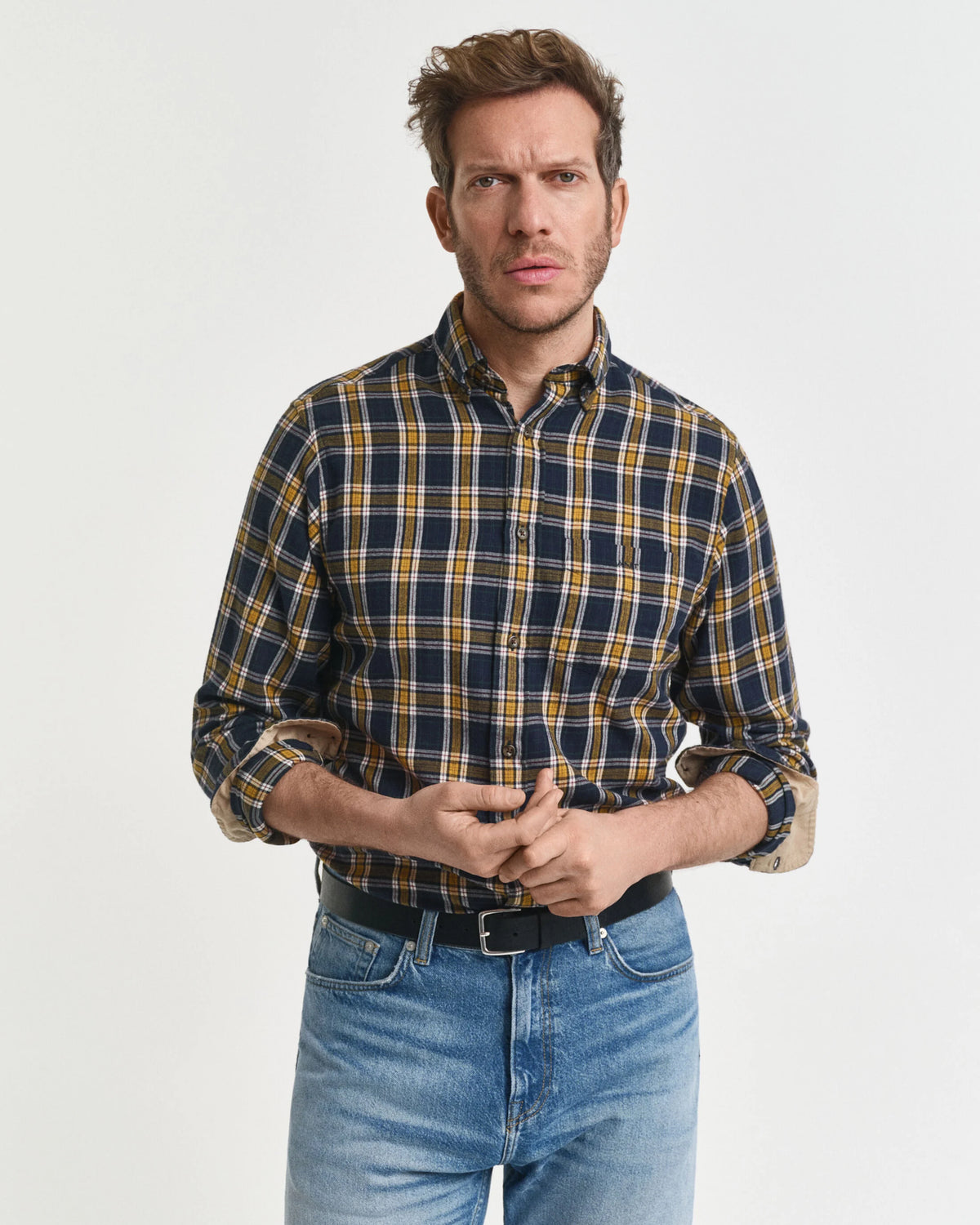 GANT Checked Windblown Flannel Shirt