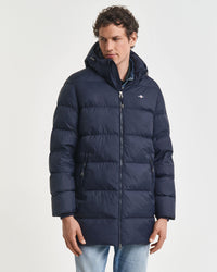 GANT Active Cloud Mid Length Jacket - Navy