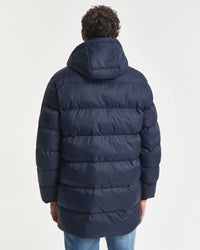 GANT Active Cloud Mid Length Jacket - Navy