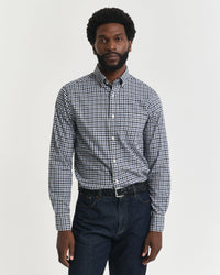 GANT Gingham Twill Shirt - Blue