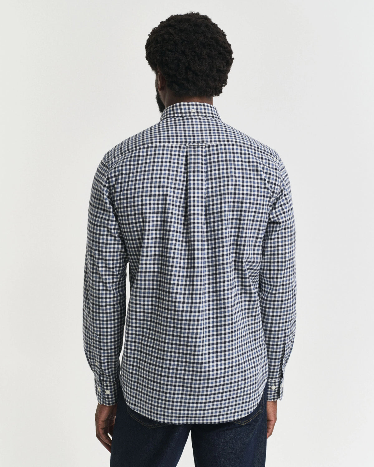 GANT Gingham Twill Shirt - Blue