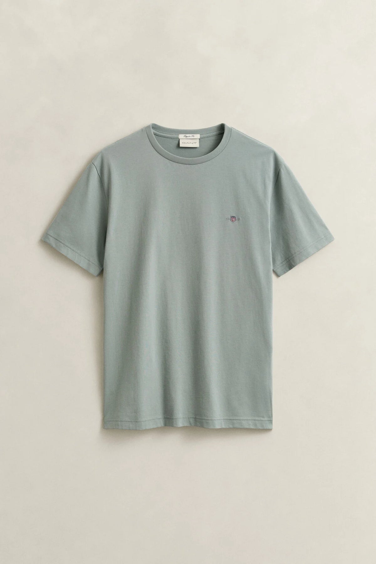 GANT Regular Shield Short Sleeve T-Shirt - Ceramic Grey
