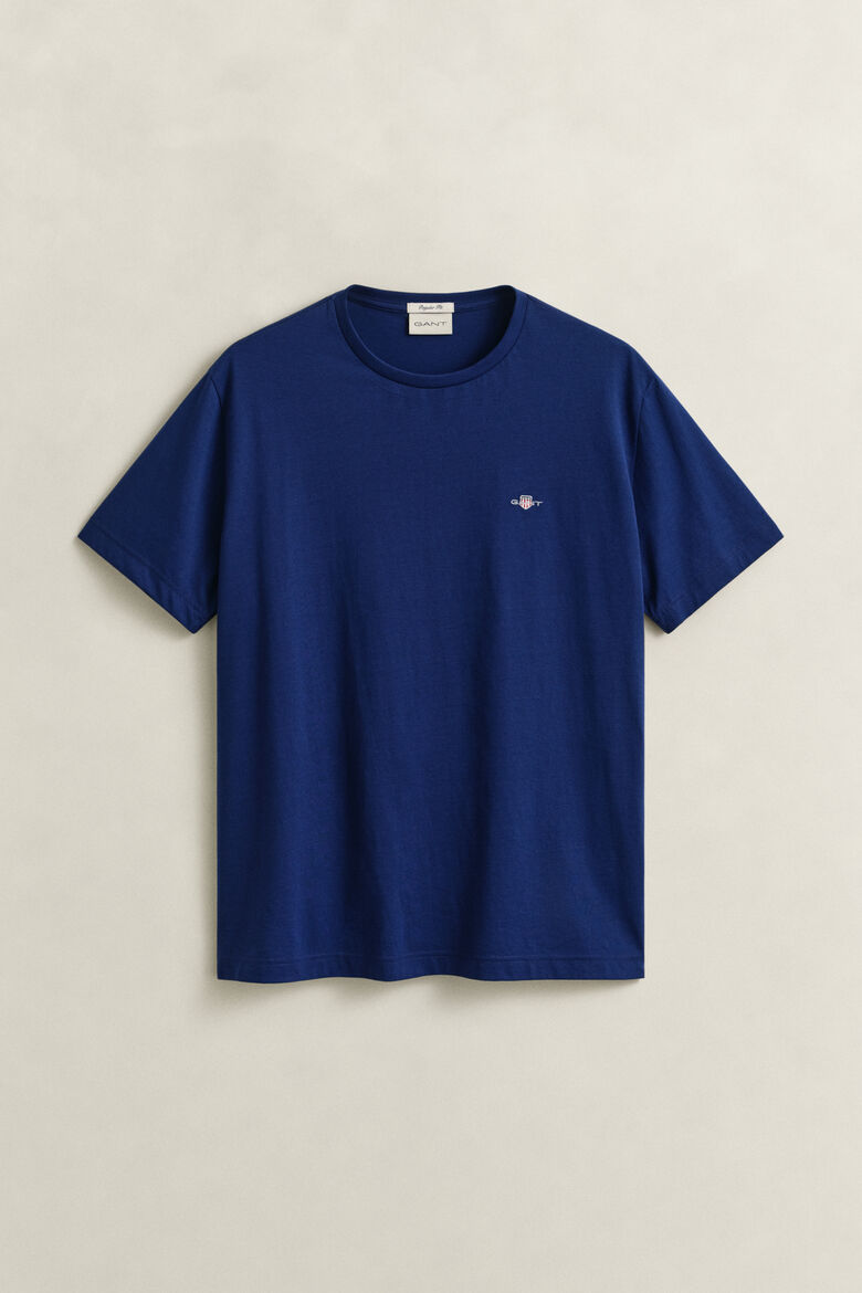 GANT Regular Shield Short Sleeve T-Shirt - Rich Navy
