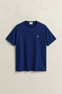 GANT Regular Shield Short Sleeve T-Shirt - Rich Navy