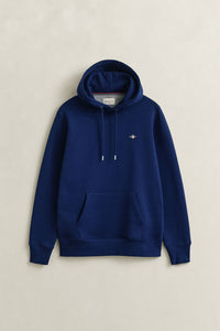 GANT Regular Shield Hoodie - Rich Navy