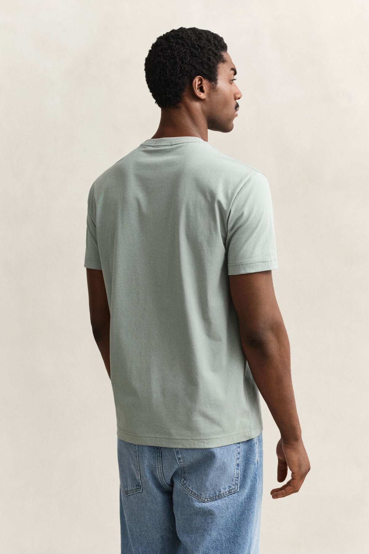 GANT Regular Shield Short Sleeve T-Shirt - Ceramic Grey
