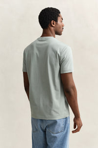 GANT Regular Shield Short Sleeve T-Shirt - Ceramic Grey